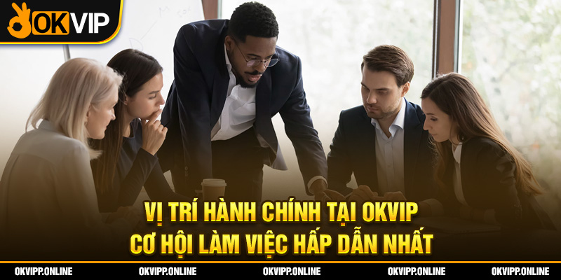 Vị trí Hành Chính tại OKVIP – Cơ Hội Làm Việc Hấp Dẫn Nhất